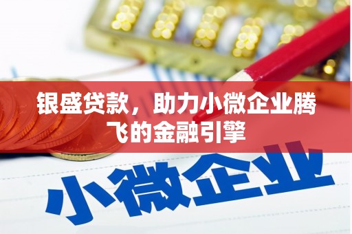 铜官山银盛贷款，助力小微企业腾飞的金融引擎