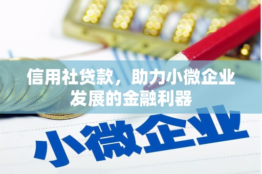 铜官山信用社贷款，助力小微企业发展的金融利器